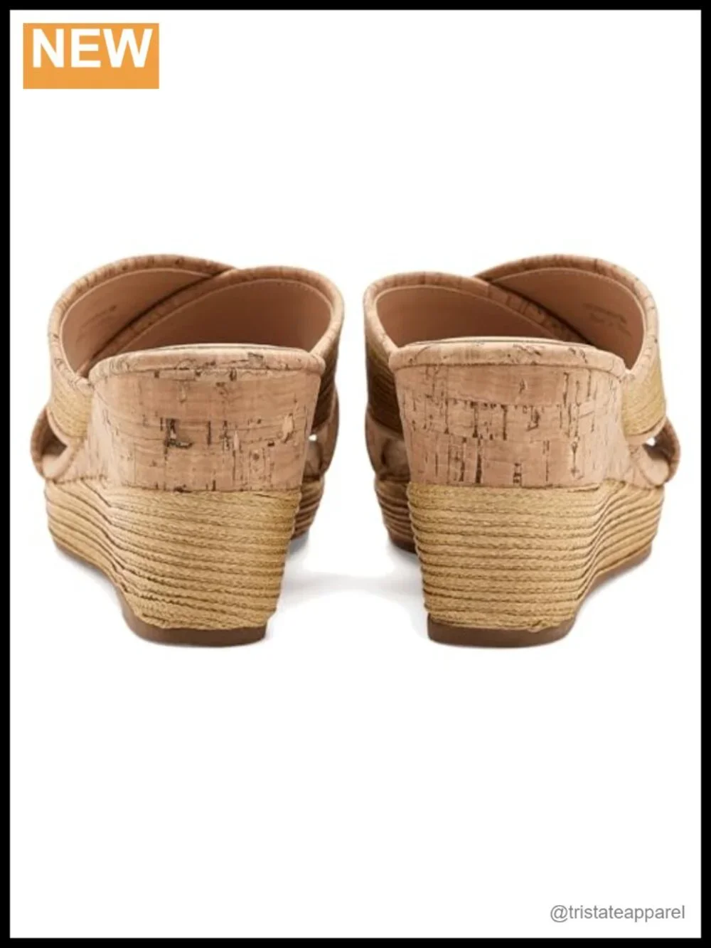 Donald Pliner Gorgina Woven Raffia Cork Wedge Sandal